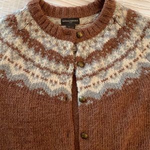 Banana Republic Fair Isle Wool Sweater